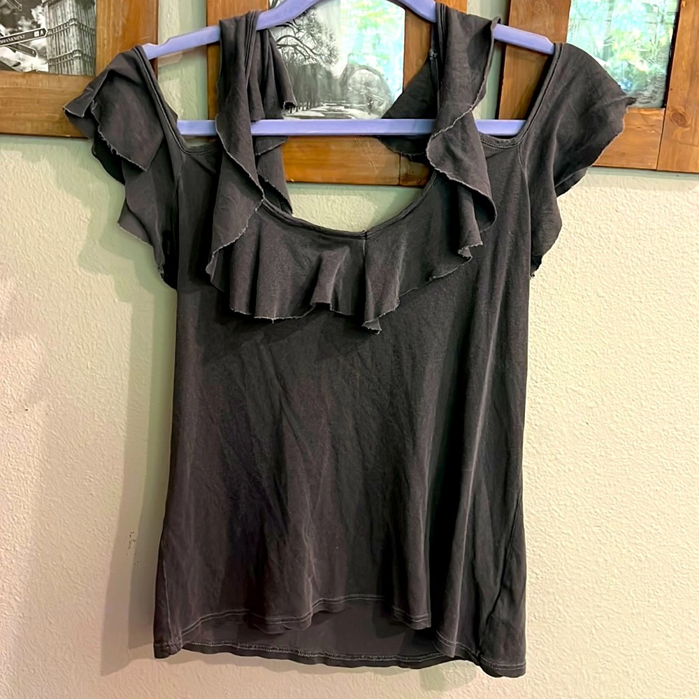 Ruffled shirt